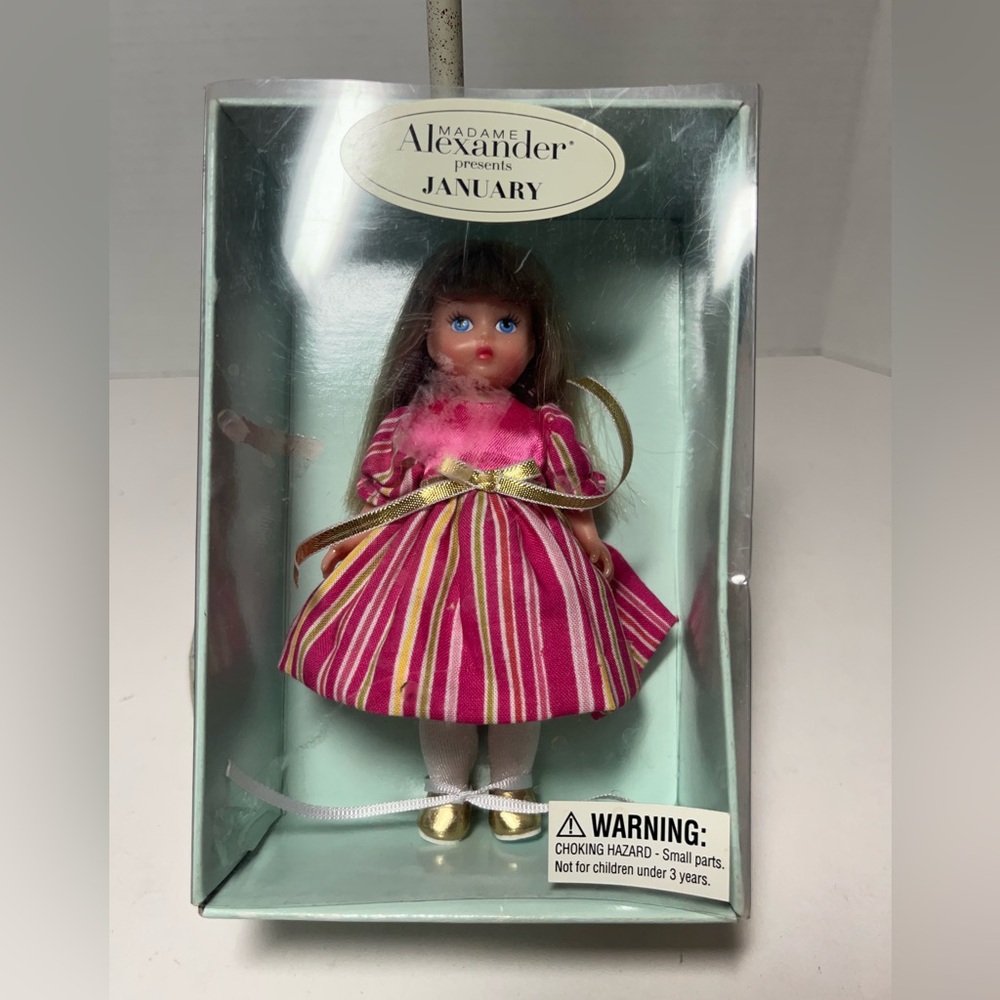 Madame Alexander 5.5” Calendar doll—January